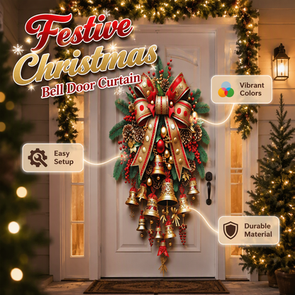 Christmas Bell Door Curtain（2D）