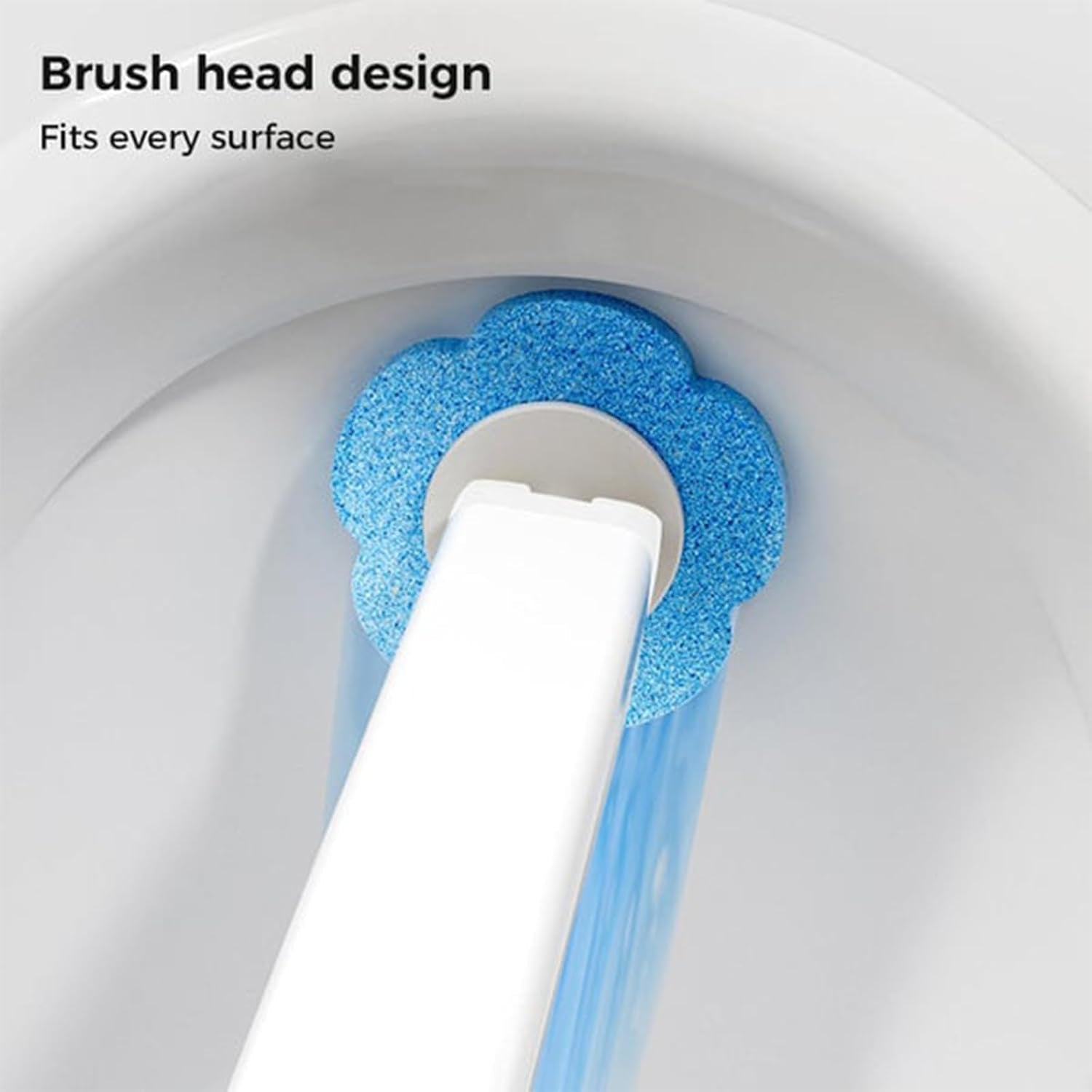 Disposable Toilet Cleaning System: Toilet Brush & Holder Kit with 18PCS Pre-Soaked Cleaner