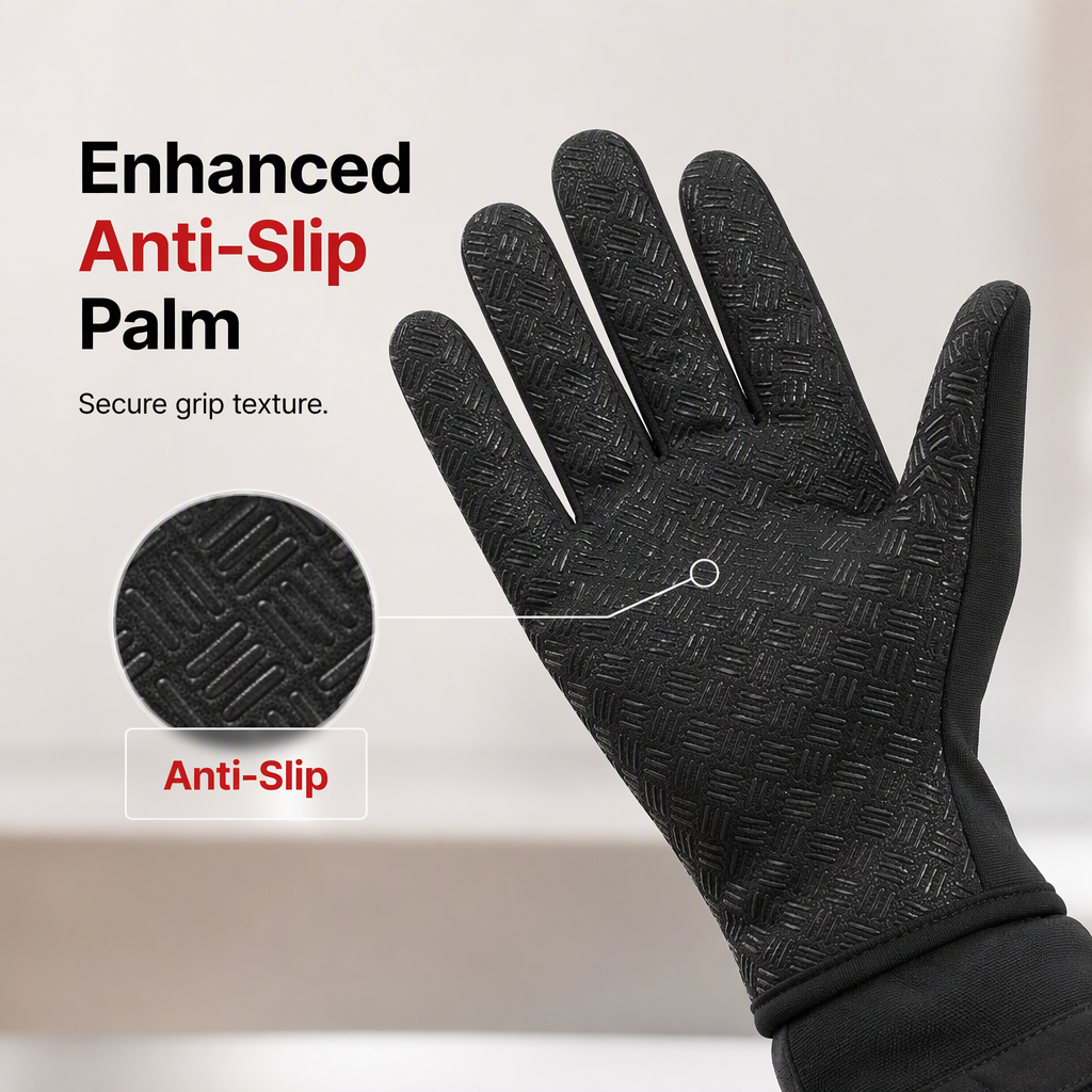 Warm thermal gloves