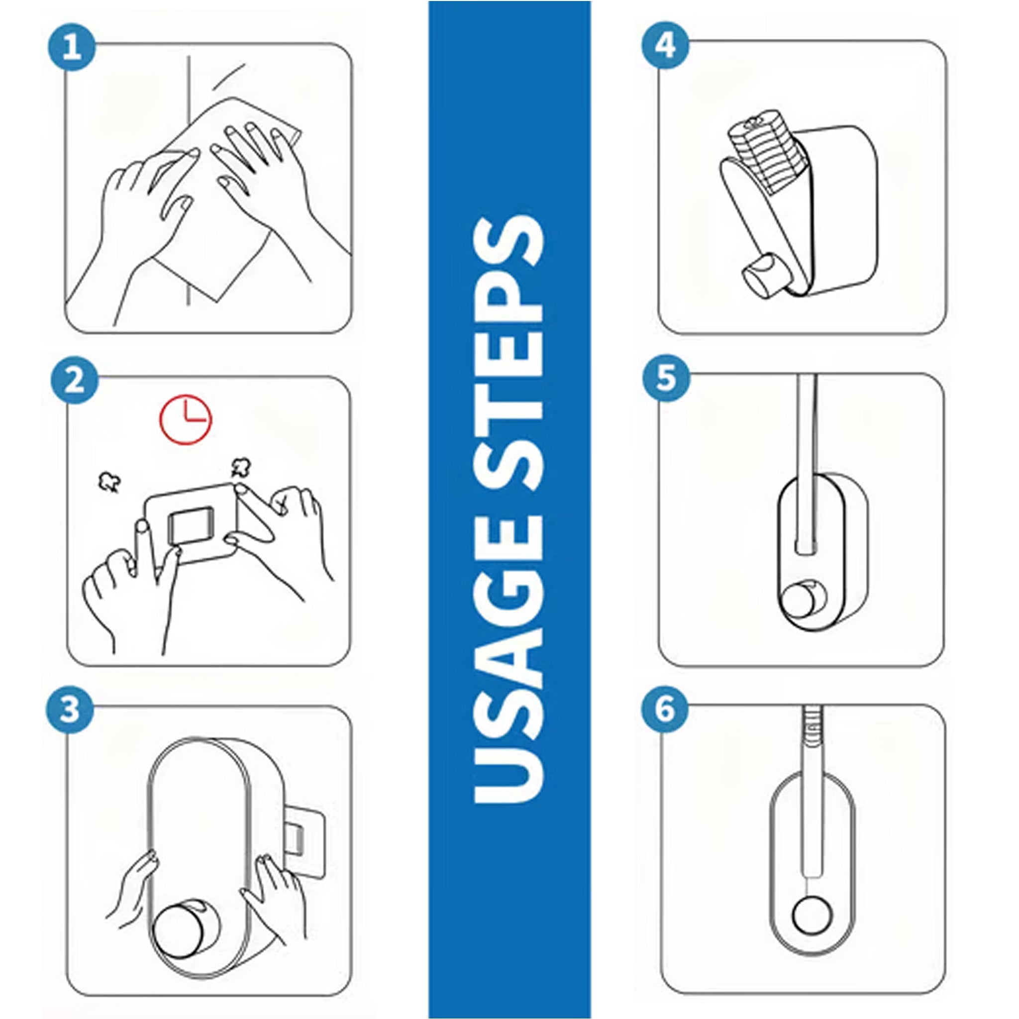 Disposable Toilet Brush System with 32 Refills