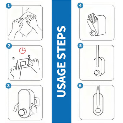 Disposable Toilet Brush System with 32 Refills