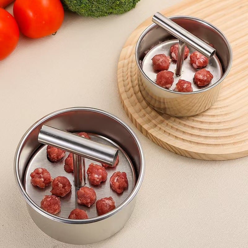 Meatball Molding Tool: Batch Form Perfect Meatballs in Seconds for Home Kitchen & Commercial Food Prep