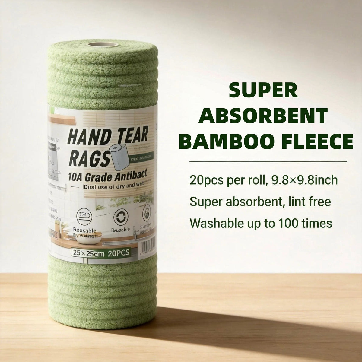 Reusable Bamboo Fiber Fabric