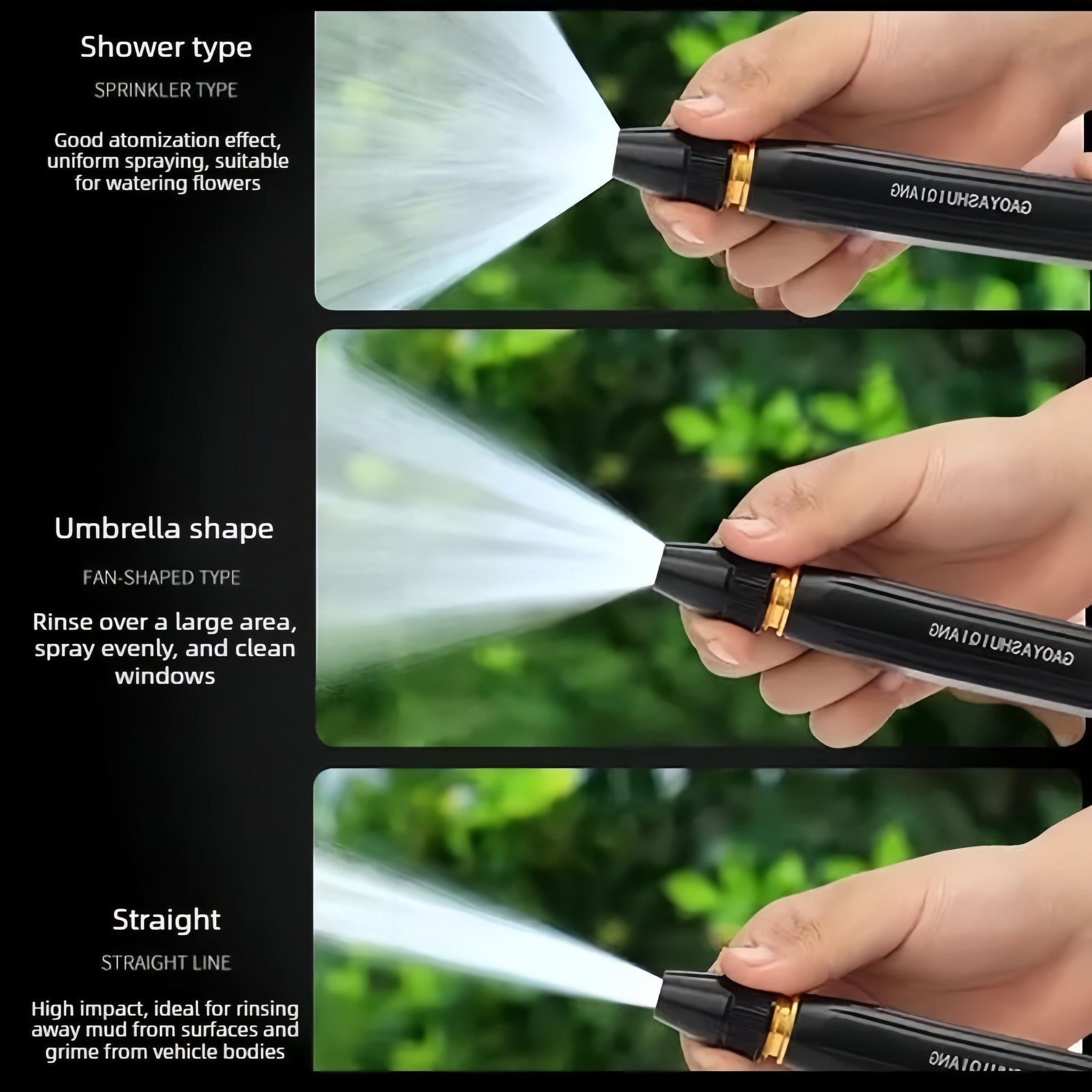 Powerful High-Pressure Water Gun for Car Cleaning