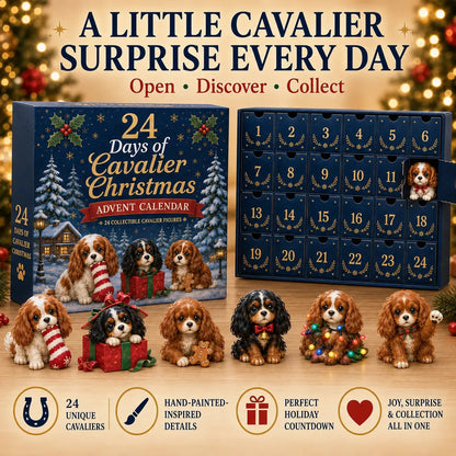 🐶 "24 Days of Cavalier Christmas" 2026 – A 24-day Christmas countdown with 24 collectible Cavalier surprises