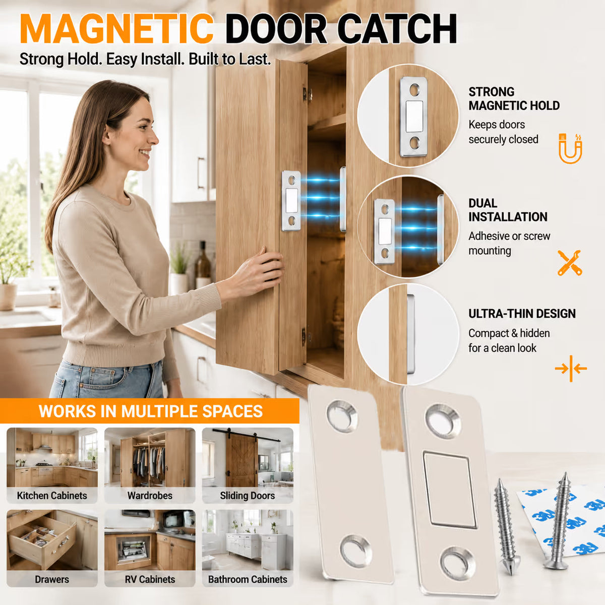🧲 Magnetic Door Catch