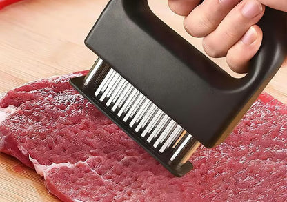 Professional Spring-Loaded Meat Tenderizer