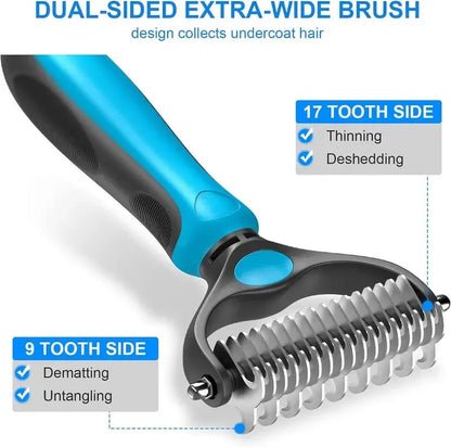 🐾Double-Sided Pet Grooming Brush