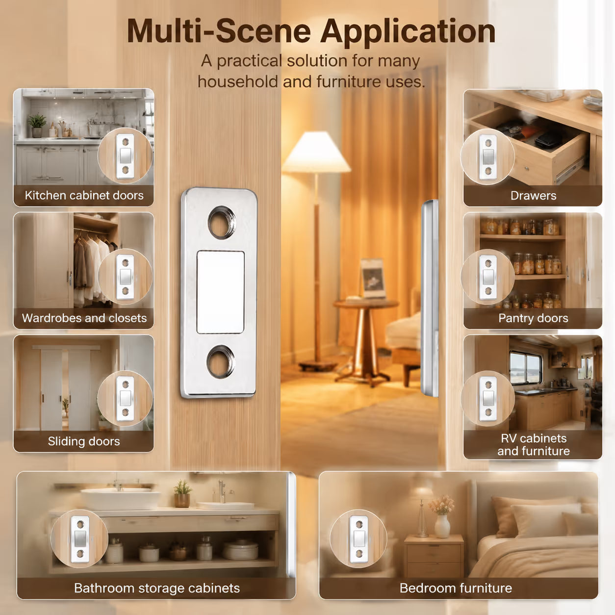🧲 Magnetic Door Catch