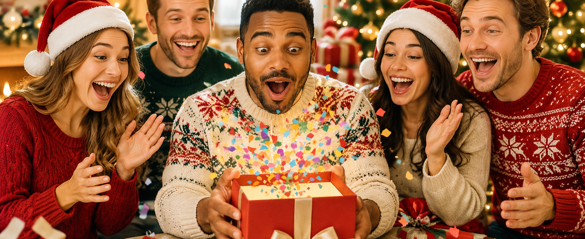 ✨Christmas Exploding Confetti Surprise Card – Pop-Up Joy in Every Envelope 🎄✨
