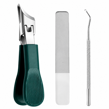 Premium 3-Piece Eagle Beak Nail Clipper Set
