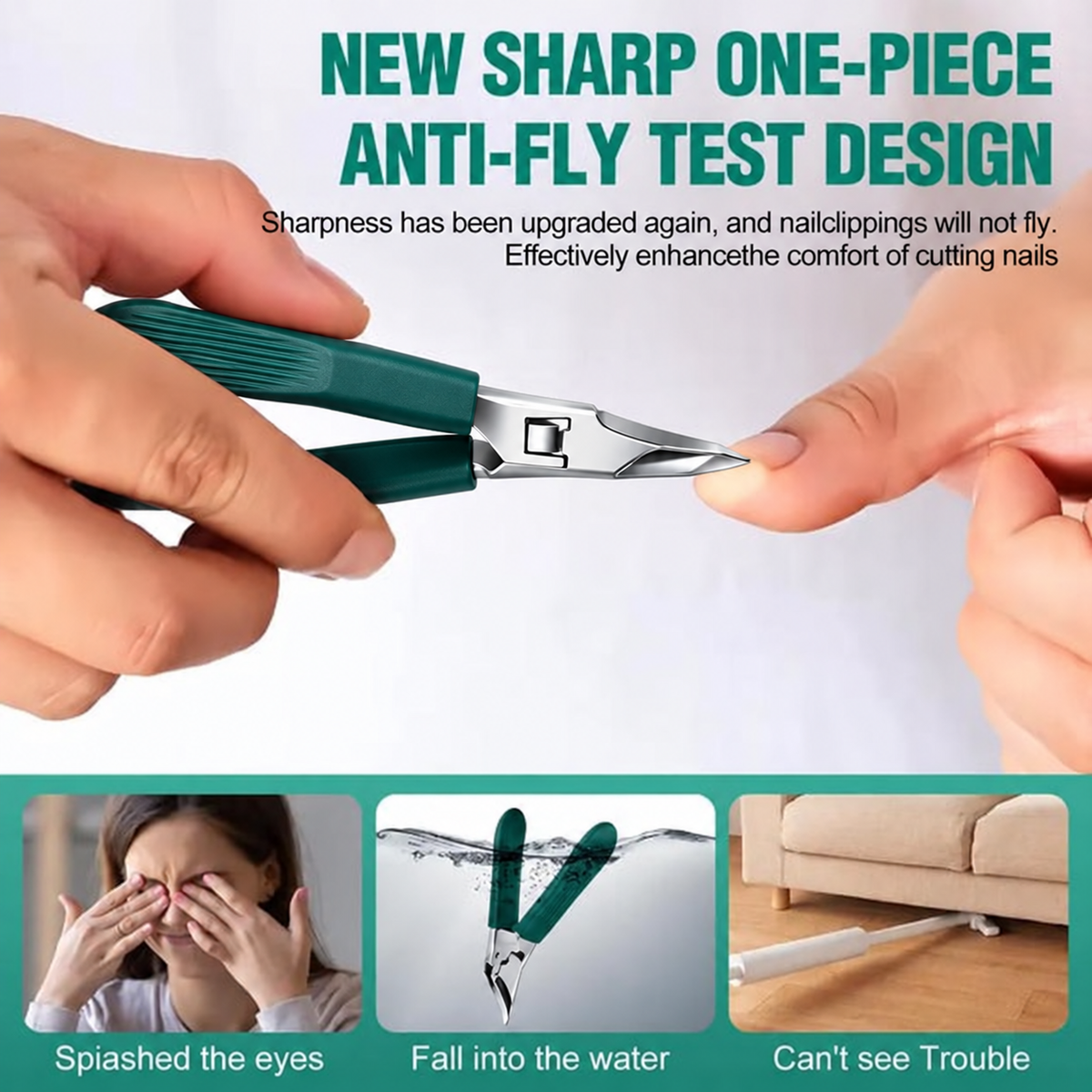 Premium 3-Piece Eagle Beak Nail Clipper Set