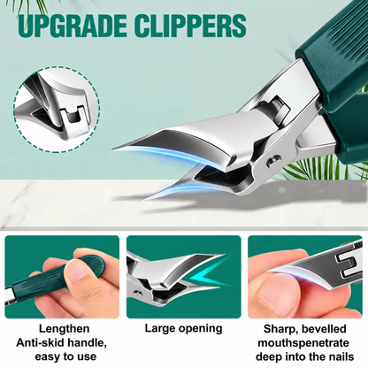 Premium 3-Piece Eagle Beak Nail Clipper Set