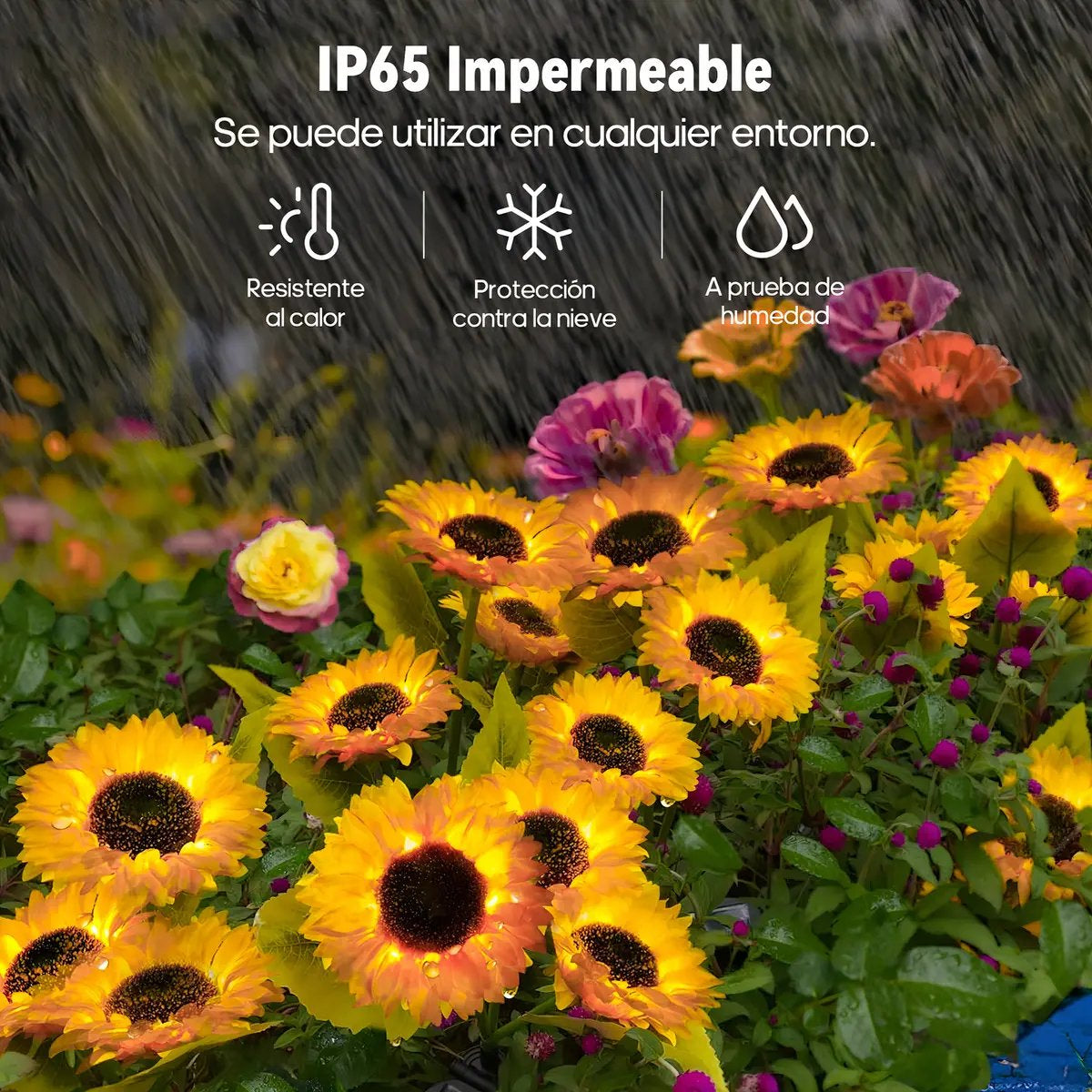 🌞Solar LED Sunflower Garden Lights