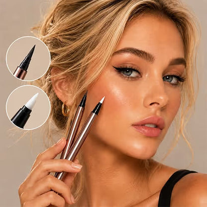 Dual-Tip Long-Lasting Liquid Eyeliner