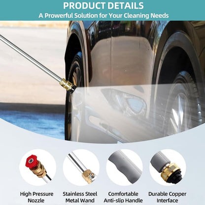 Jet Nozzle Power Washer for Garden Hose – Turn Your Hose Into a High-Pressure Cleaning Machine 🚿💪