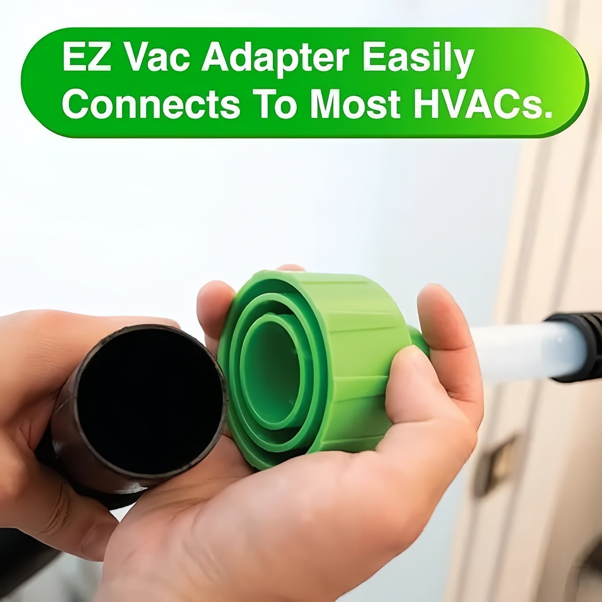 AC Drain Line Cleaner Adapter Evacuates & Unclog AC Drain Line