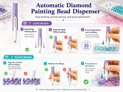 💎Automatic Diamond Painting Bead dispenser