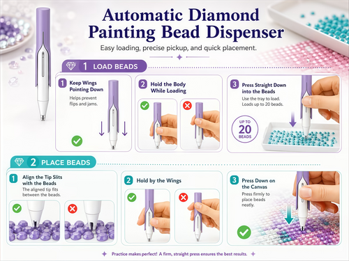 💎Automatic Diamond Painting Bead dispenser