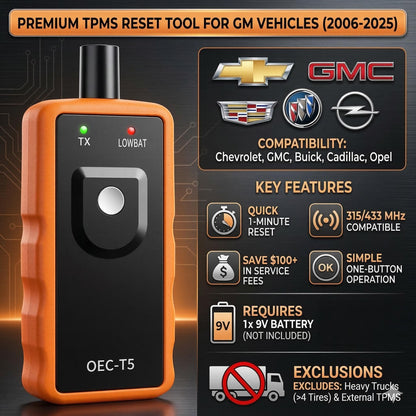 EL-50448 TPMS Relearn Tool for GM Tire Sensor TPMS Reset Tool Tire Pressure Monitor system Activation Tool OEC-T5
