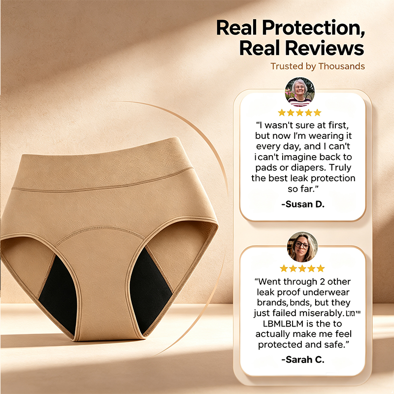 🌸💖100% Leak-Proof Underwear 4-pack