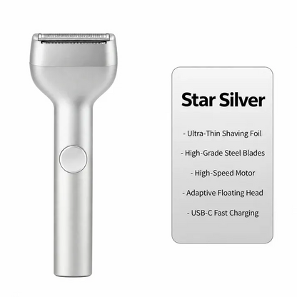 🪒Men's Rechargeable Foil Electric Shaver ⚡🧔– Efficient Close Shaving, Cordless Portable Wet & Dry Beard Razor for Daily Grooming