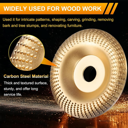 🔥🔨 Industrial grinding wheel made of high-carbon steel