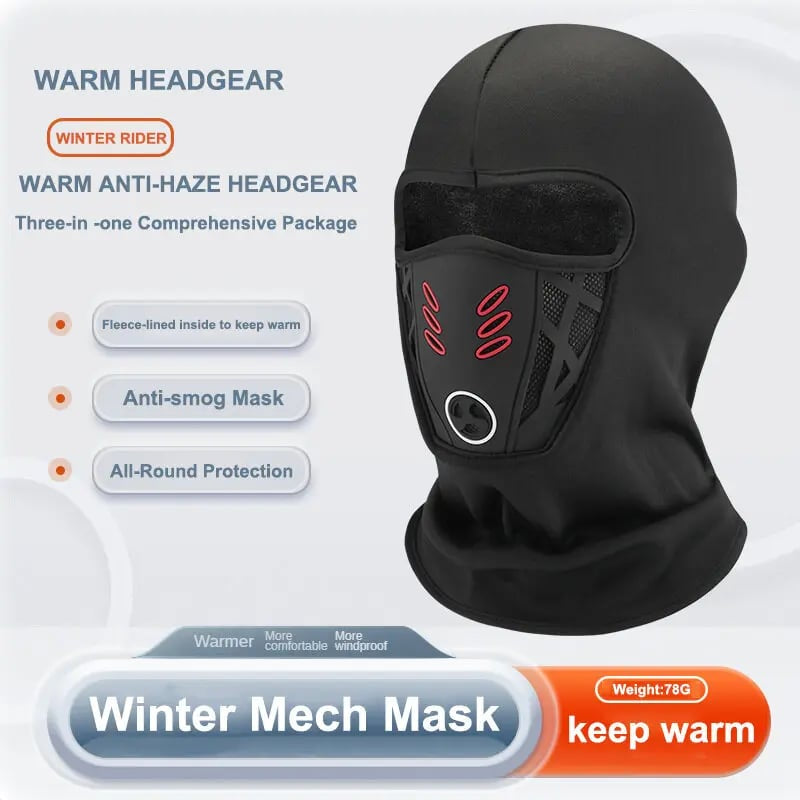 🔥🔥Balaclava Ski Face Mask Winter Windproof Warm Mask 3D Design Breathable Bandana