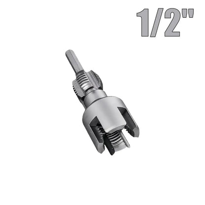 💯Drill-Powered Pipe Thread Cutting Bit — Internal & External Threading for 1/2" & 3/4" Plastic Pipes