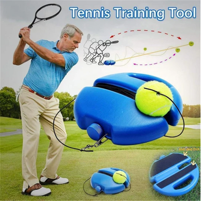 🏃 KIT Tennis Trainer – Self-study tool, adjustable height & stable base – improves your swing and accuracy anywhere 💪