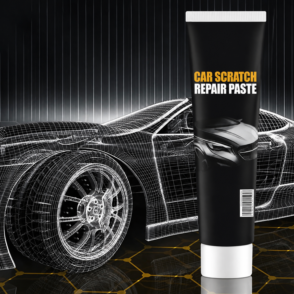 Car scratch repair polishing paste