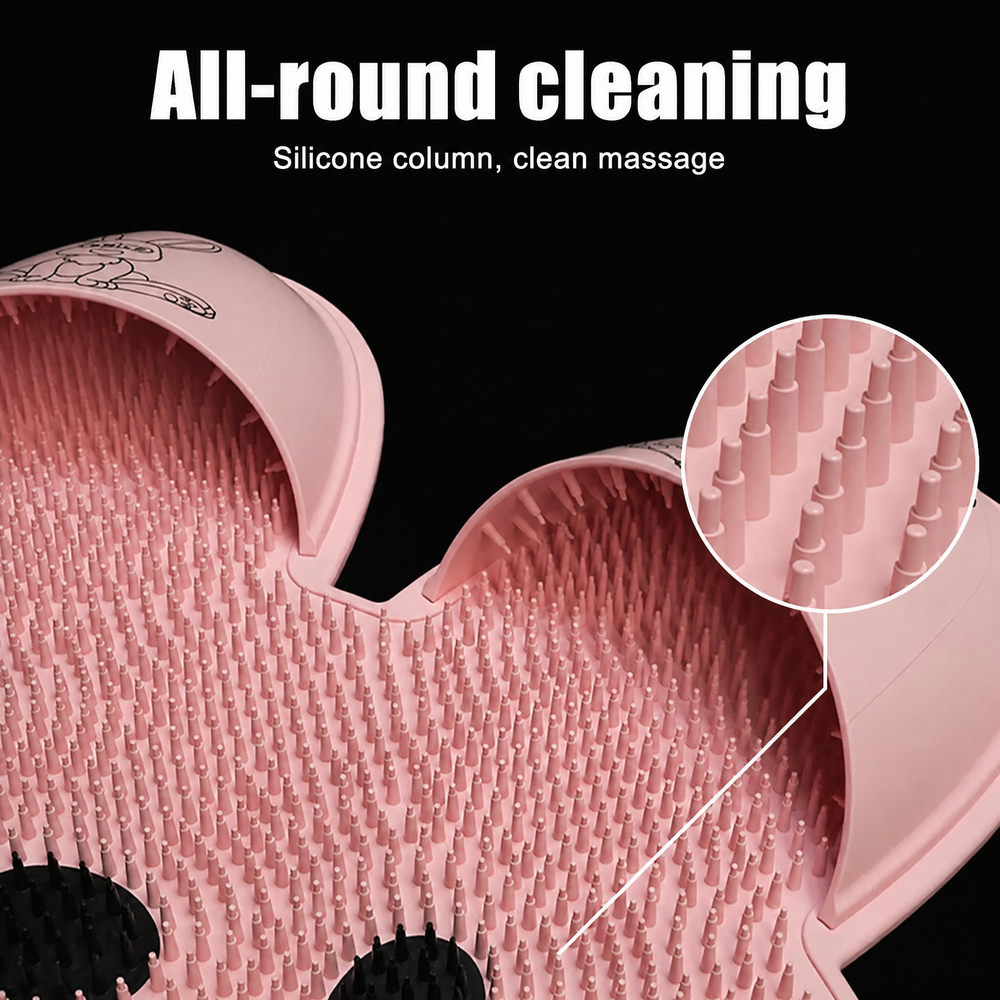 🔥Rabbit Anti-slip massage foot mat