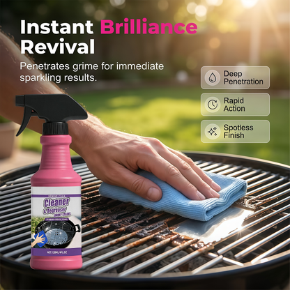 🔥Fast-Acting Heavy-Duty Grill Degreaser Spray