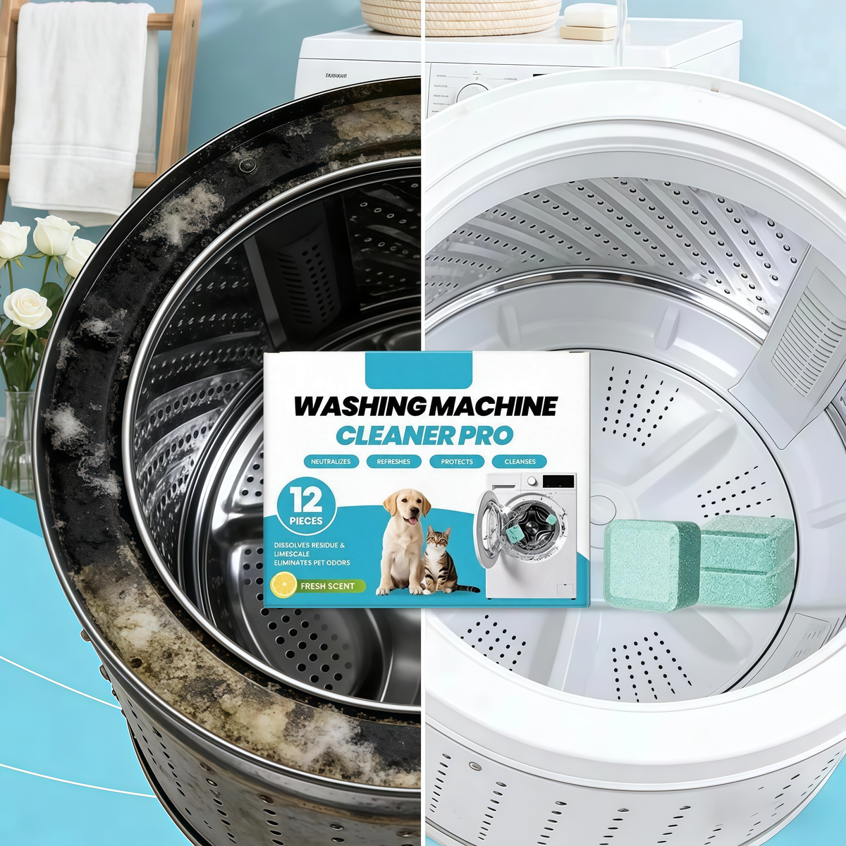 Washing Machine Cleaning Tablets🔥