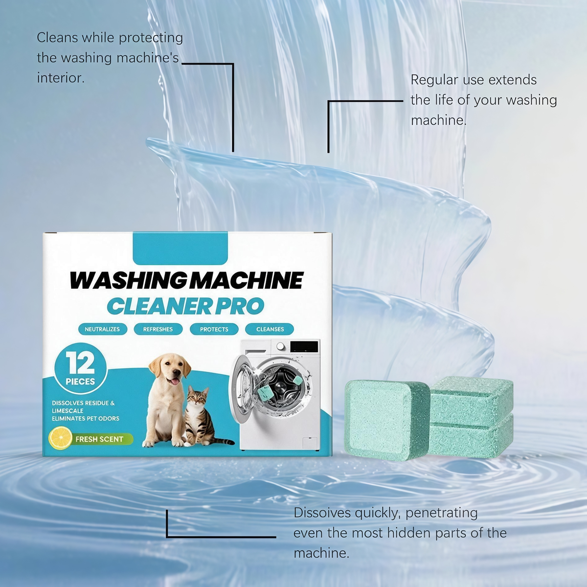 Washing Machine Cleaning Tablets🔥