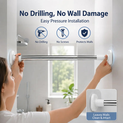 Drill-Free Adjustable Rod