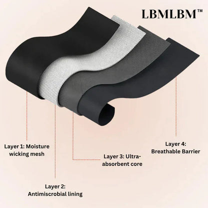 🌸💖Letzter Tag 50% Rabatt|LBMLBM™ 100% auslaufsichere Unterwäsche 4er-Pack