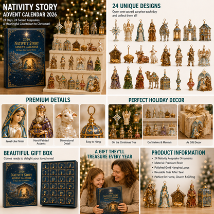 ⏰ Limited anniversary edition🔥2026 Advent Calendar: The Coming of Jesus