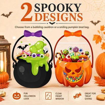 🎃Halloween Plastic Goodie Bags