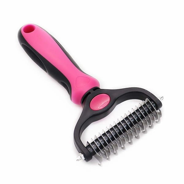 🐾 Professional Deshedding Tool for Dogs & Cats – Gentle, Efficient & Fur-Free Home ✨💖