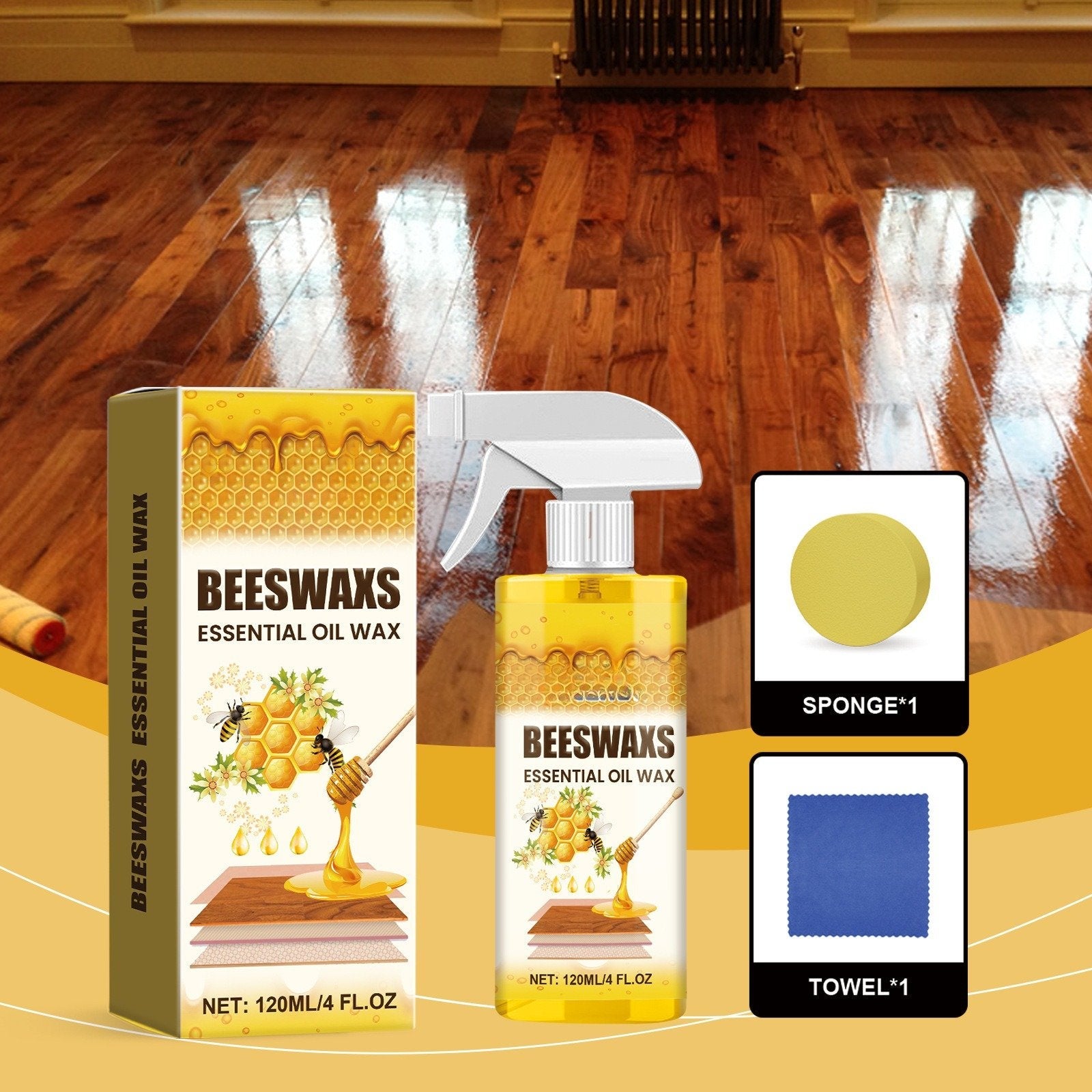 💕🎁Only $19.90 This Week🌟🎉Wood Polishing Beeswax Spray
