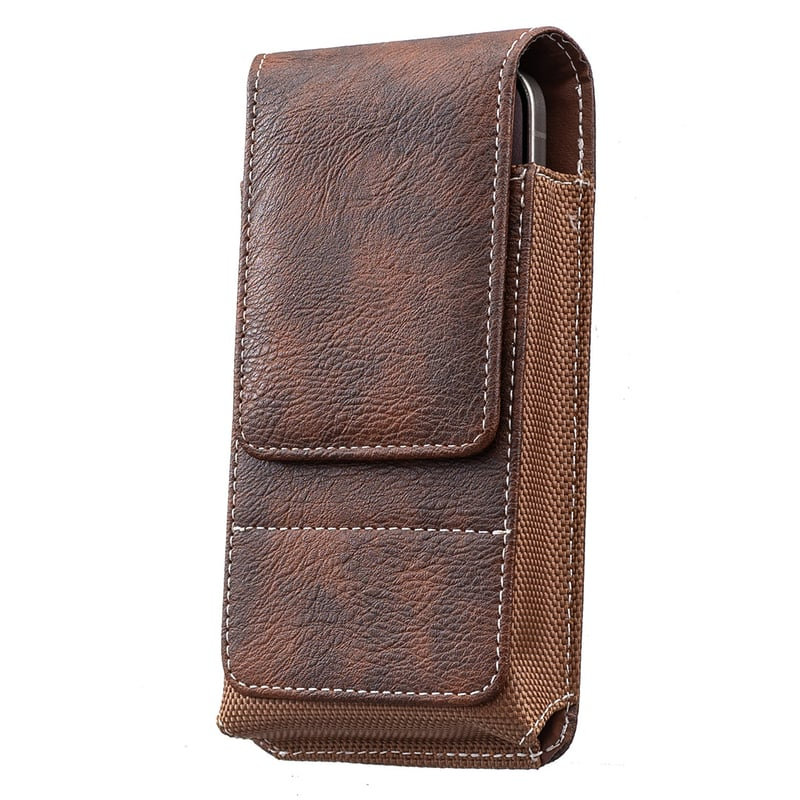 🔥📱Premium Men's PU Leather Cell Phone Holster Pouch💼