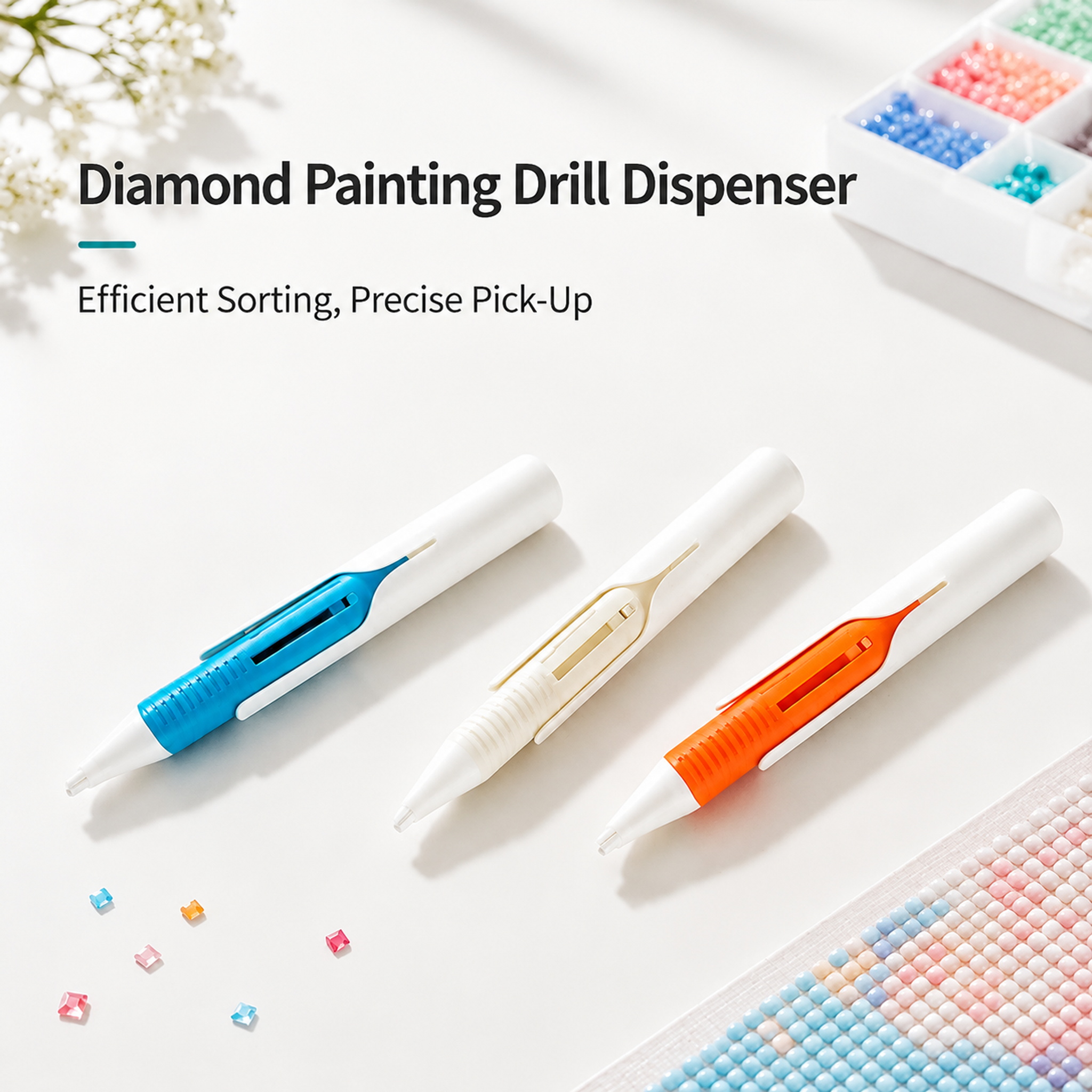 💎Automatic Diamond Painting Bead dispenser