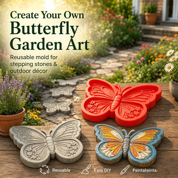 🌻Reusable Animal-Themed Garden Art Mold