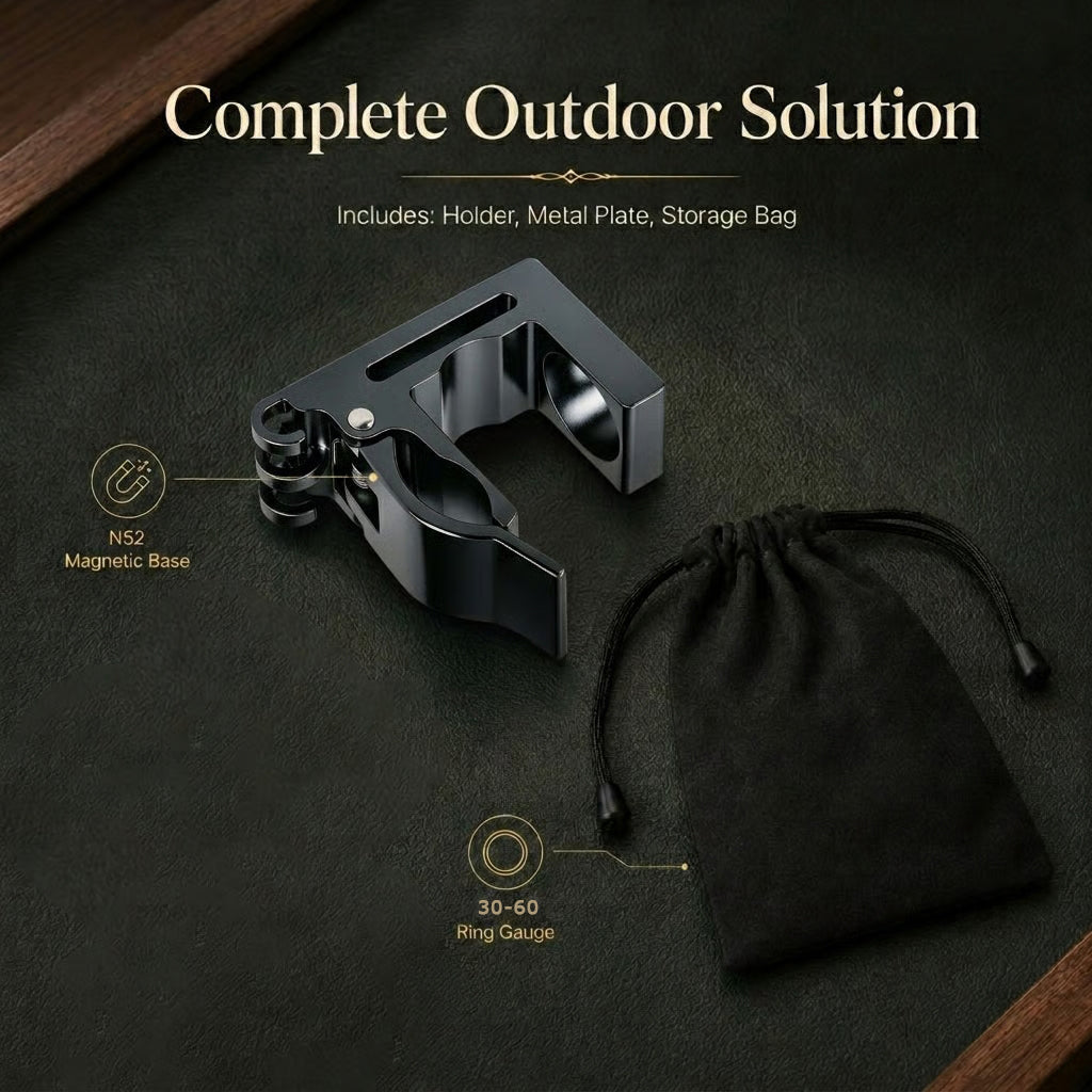 🔥Universal Magnetic Cigar Clip for Golf Cart