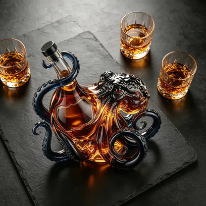 🎁 The Rum Edition 3D Octopus Bottle 🐙🥃