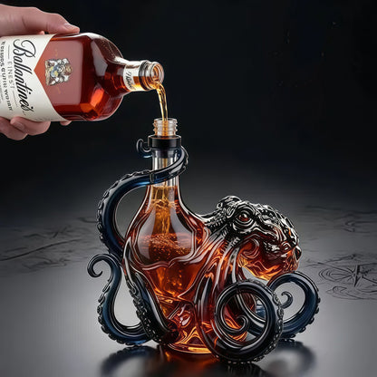 🎁 The Rum Edition 3D Octopus Bottle 🐙🥃
