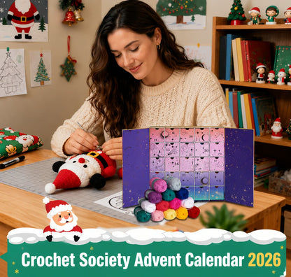 🧵 Crochet Advent Calendar 2026 🎉 (🔥Same as in the video)