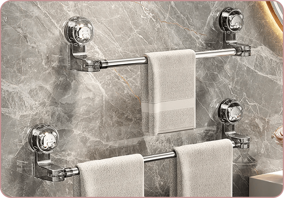 ✨✨Adjustable Suction Cup Towel Bar