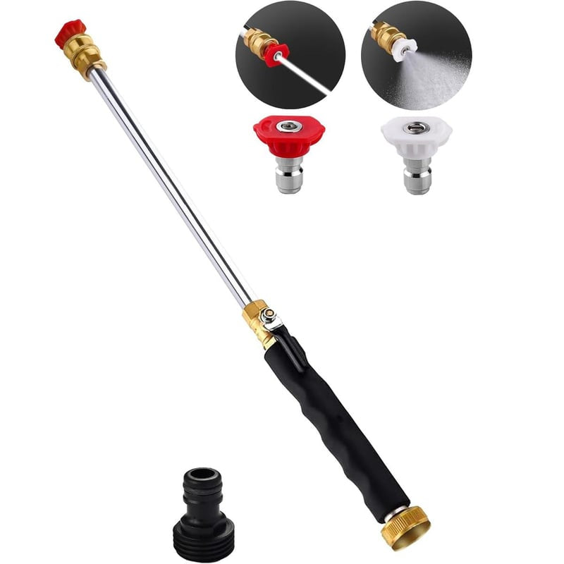 Jet Nozzle Power Washer for Garden Hose – Turn Your Hose Into a High-Pressure Cleaning Machine 🚿💪